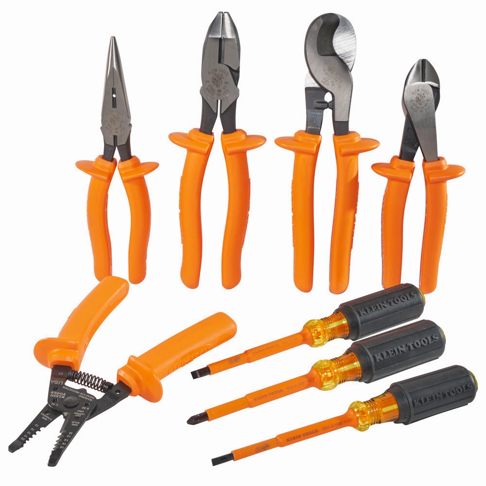 Klein Tools 33529 Insulated Premium Tool Kit, 8 Piece