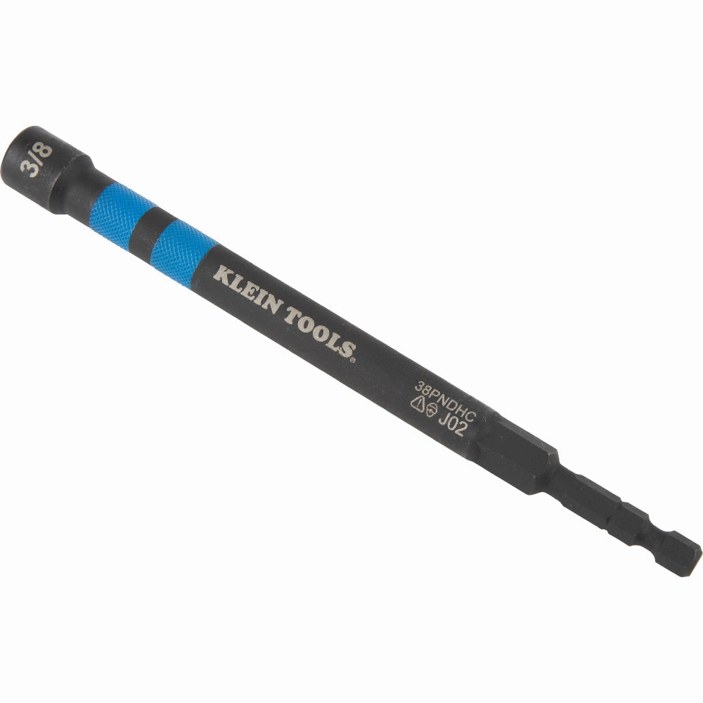 Klein Tools 38PNDHC Hollow Magnetic Color-Coded Power Nut Driver, 3/8"