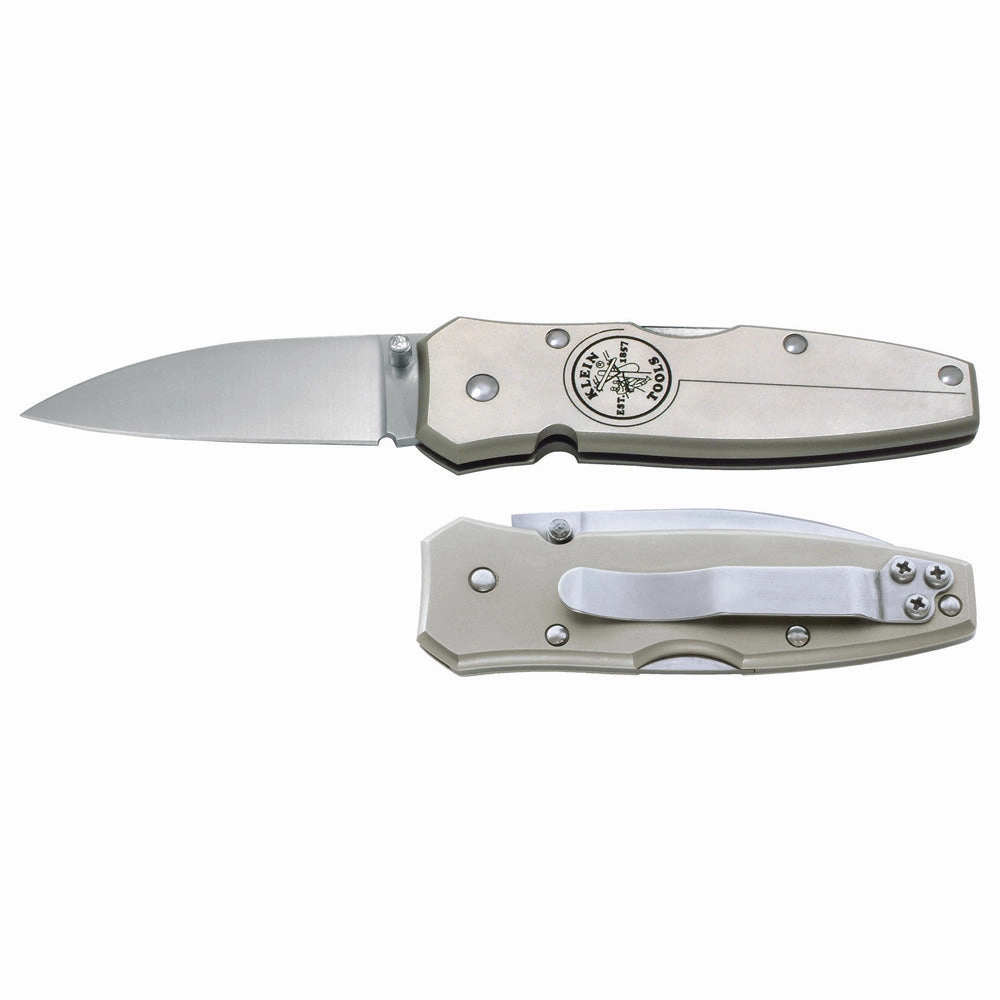 Klein Tools 44001 Lockback Knife 2-1/2-Inch Drop-Point Blade