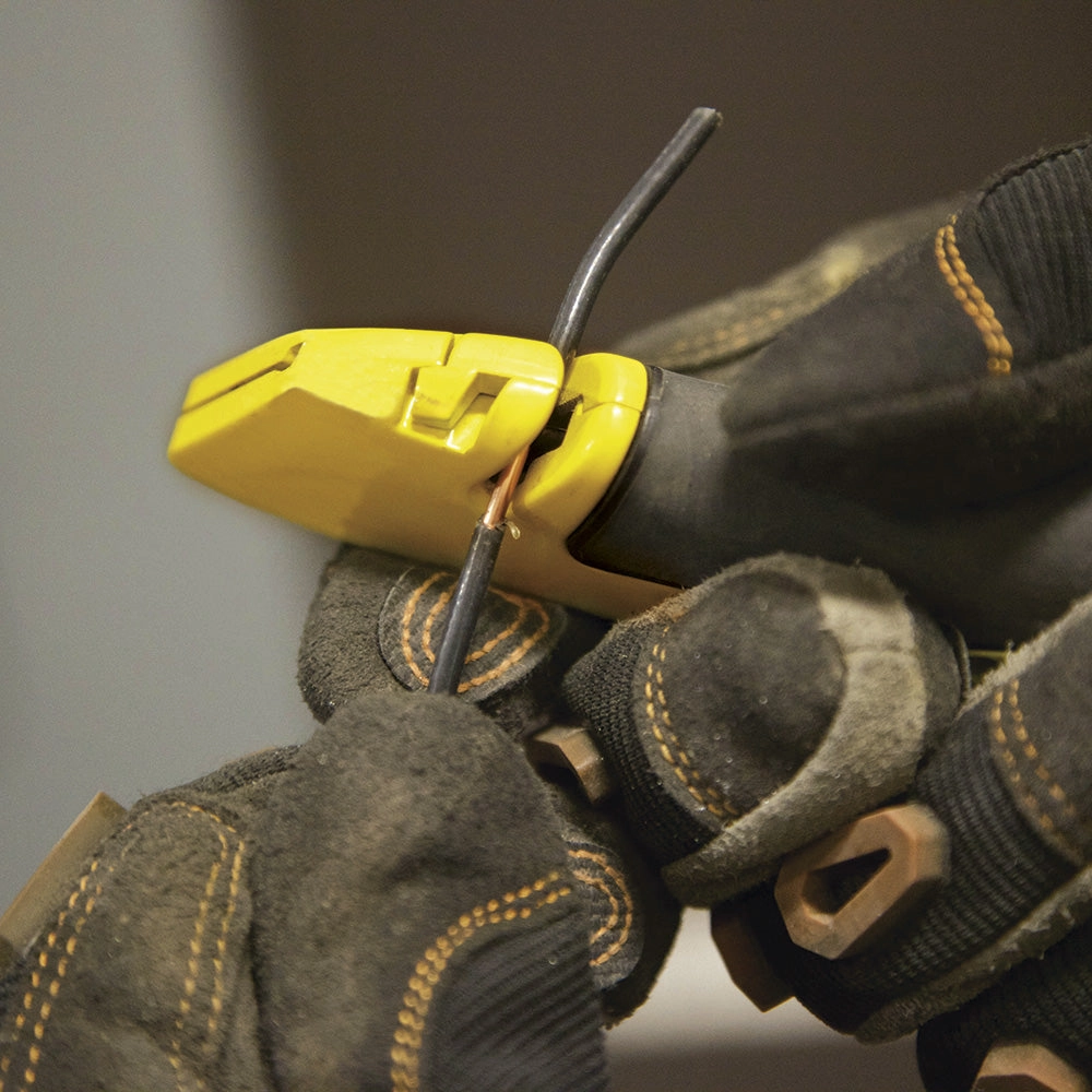 Klein Tools 44136 Utility Knife, Self-Retracting, Rubber Handle for No-Slip Grip