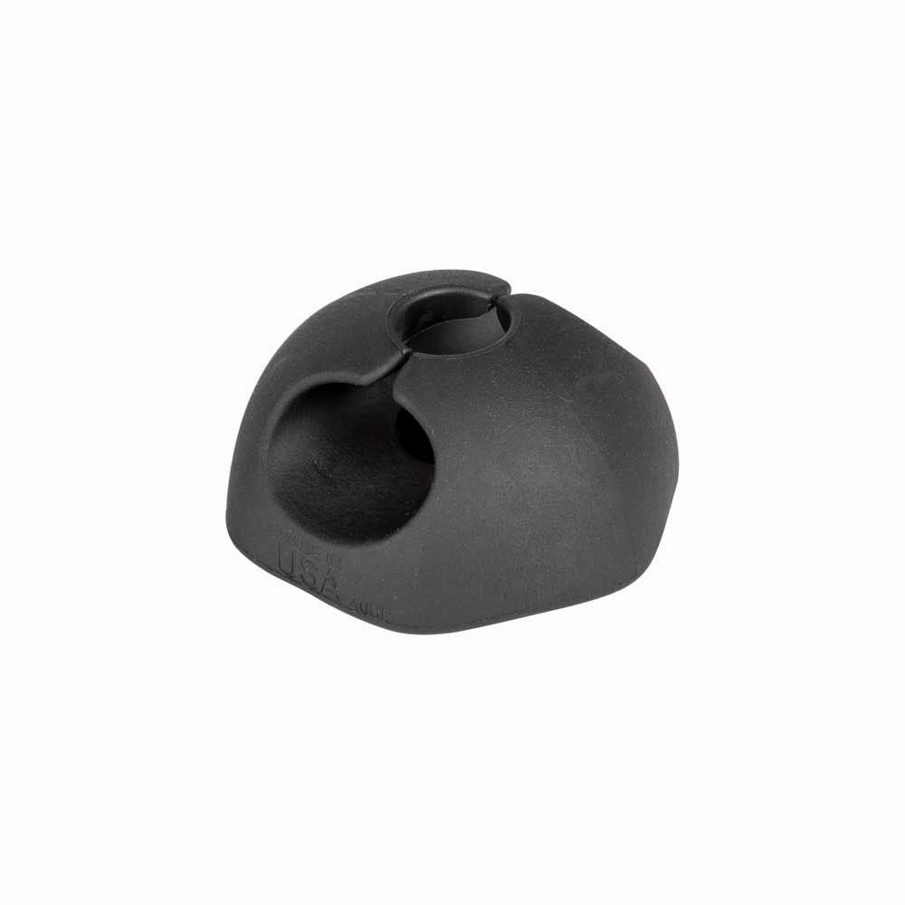 Klein Tools 450-400 Self-Adhesive Cable Mounting Clips, 1 Slot (10-Pack)