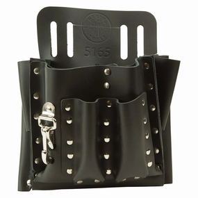 Klein Tools 5165 10 Pocket Tool Pouch Knife Snap