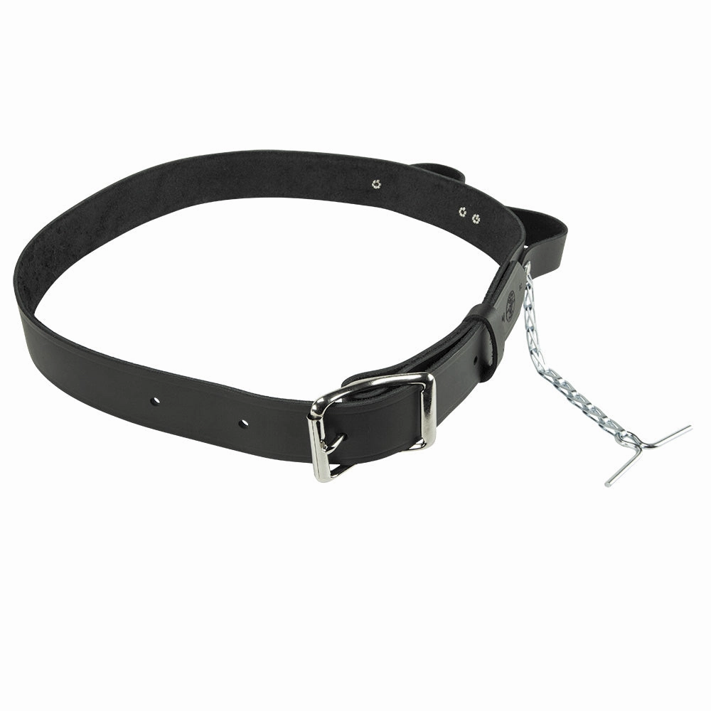 Klein Tools 5207M Electrician's Leather Tool Belt, Medium
