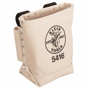 Klein Tools 5416 Bull-Pin and Bolt Bag, Canvas, with Loops