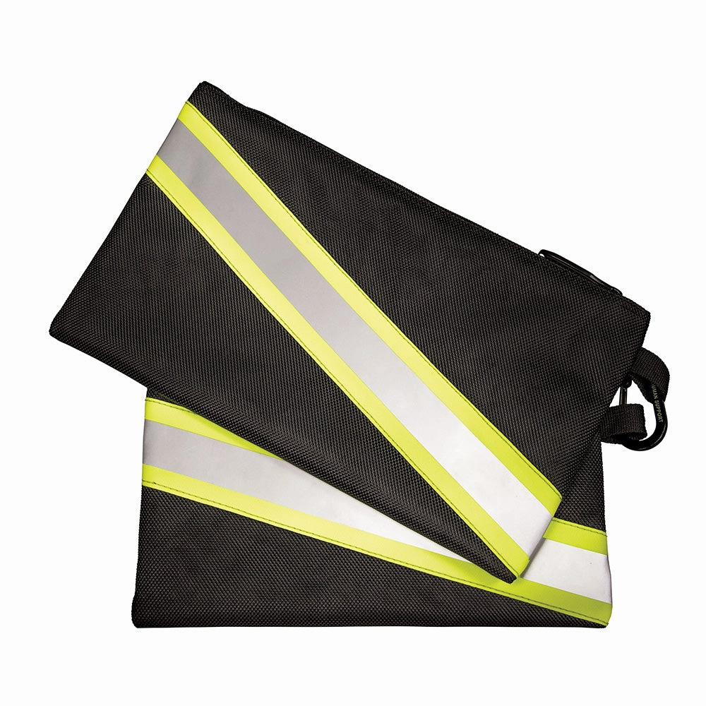 Klein Tools 55599 High Visibility Zipper Bags, 2-Pack