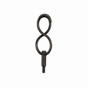 Klein Tools 56512 Splinter Guard Wire Fish Rod and Glow Rod Attachment Double-S Hook