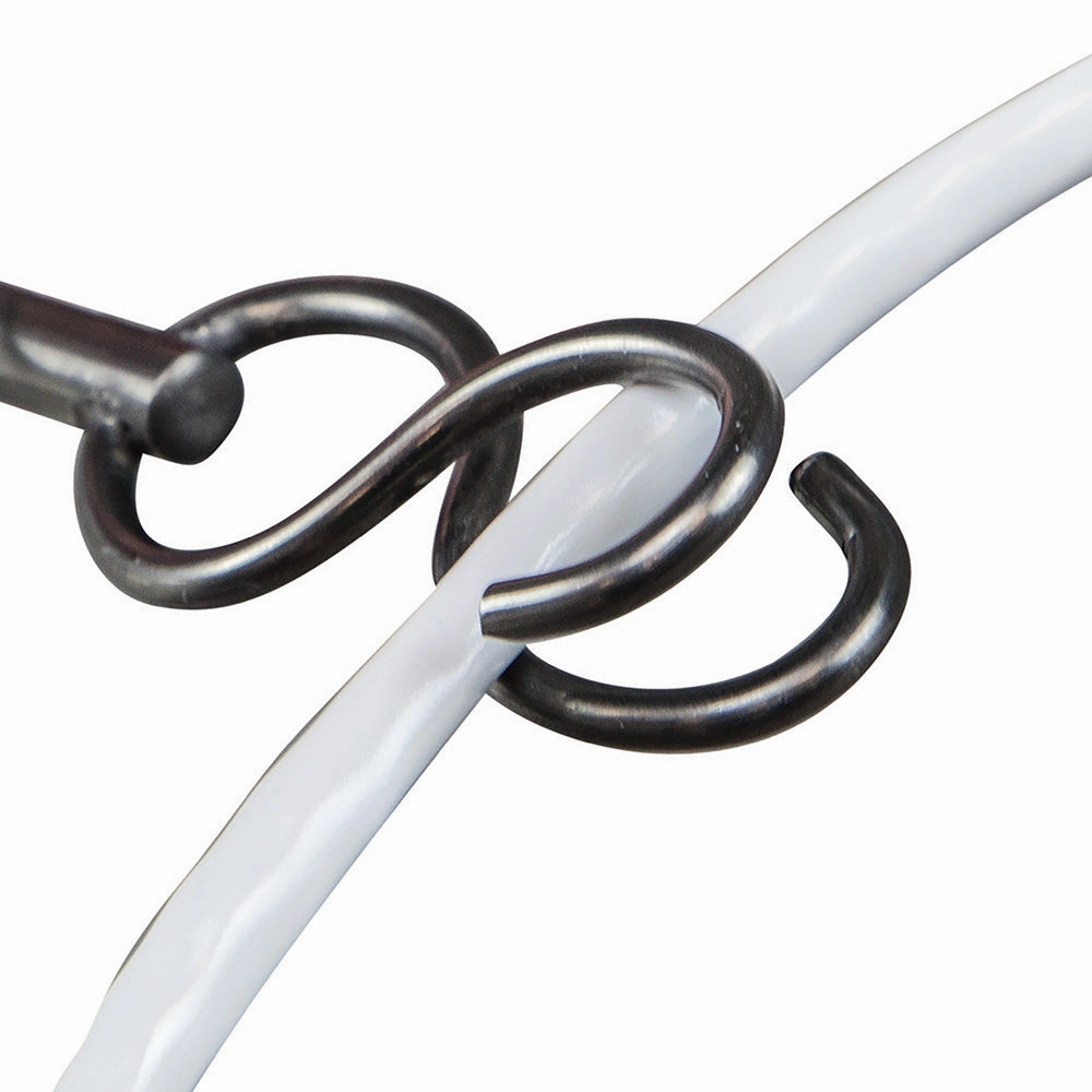 Klein Tools 56512 Splinter Guard Wire Fish Rod and Glow Rod Attachment Double-S Hook