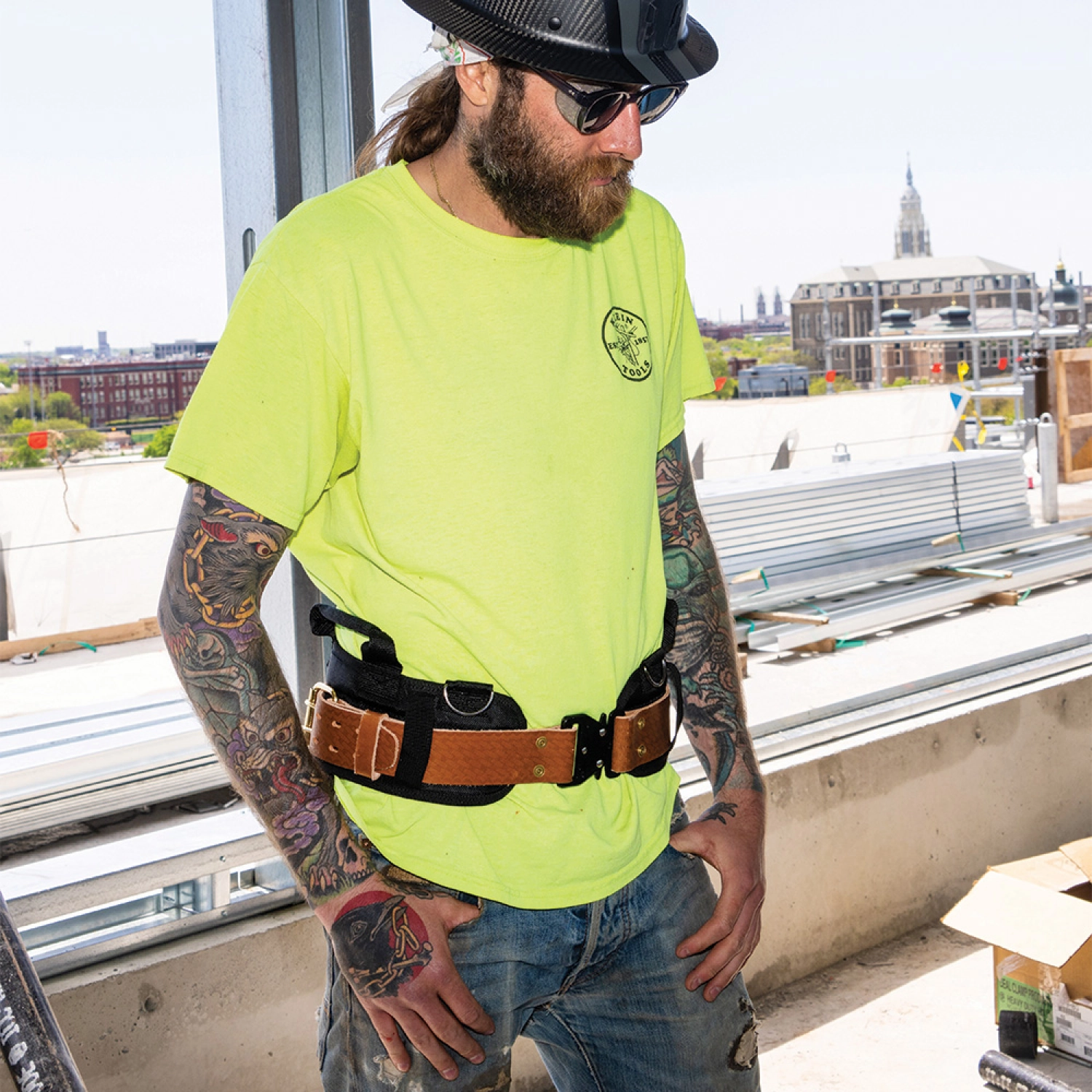 Klein Tools 5800IWBM Ironworker Complete Toolbelt Systems, Medium