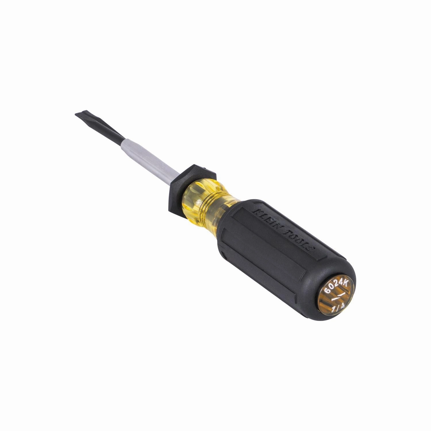Klein Tools 6024K Slotted Screw Holding Driver, 1/4"