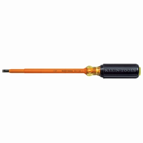 Klein Tools 605-7-INS Insulated 1/4'' Cabinet Tip 7'' Shank Screwdriver