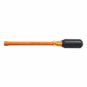 Klein Tools 646-5/16-INS 5/16 x 6" Hex Insulated Cushion-Grip Hollow-Shank Nut Driver