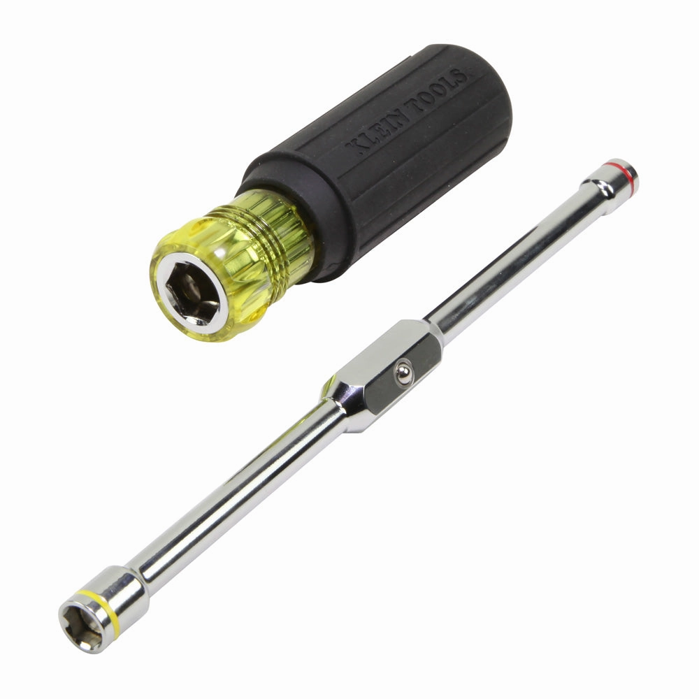 Klein Tools 65064 Hex Head 2-in-1 Nut Driver, 1/4-Inch, 5/16-Inch