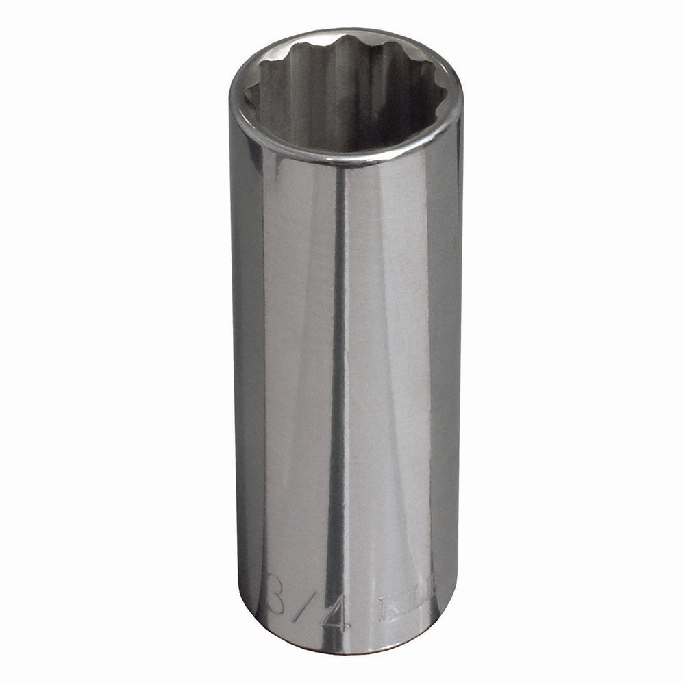 Klein Tools 65831 7/8-Inch Deep 12-Point Socket, 1/2-Inch Drive