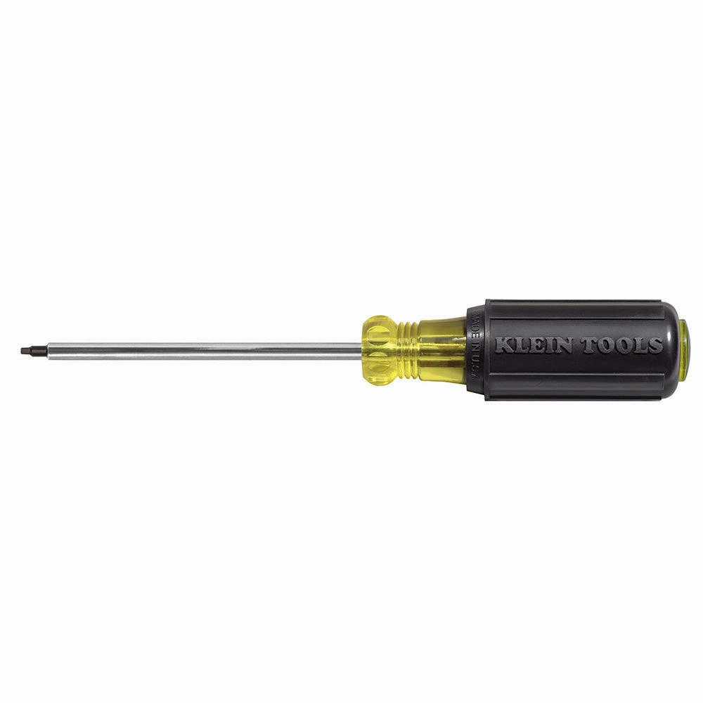 Klein Tools 666 #2 Square Recess Screwdriver, 8-Inch Shank