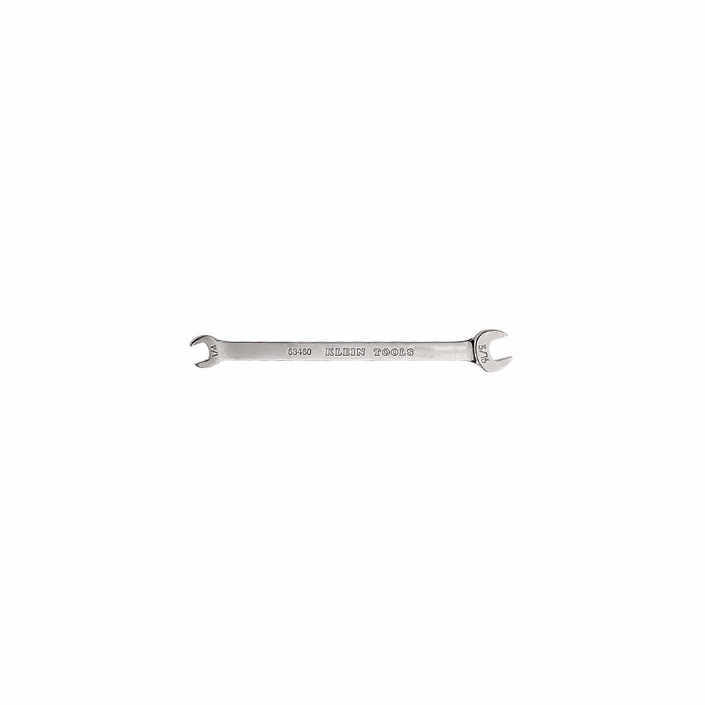 Klein Tools 68460 Open-End Wrench 1/4-Inch, 5/16-Inch Ends