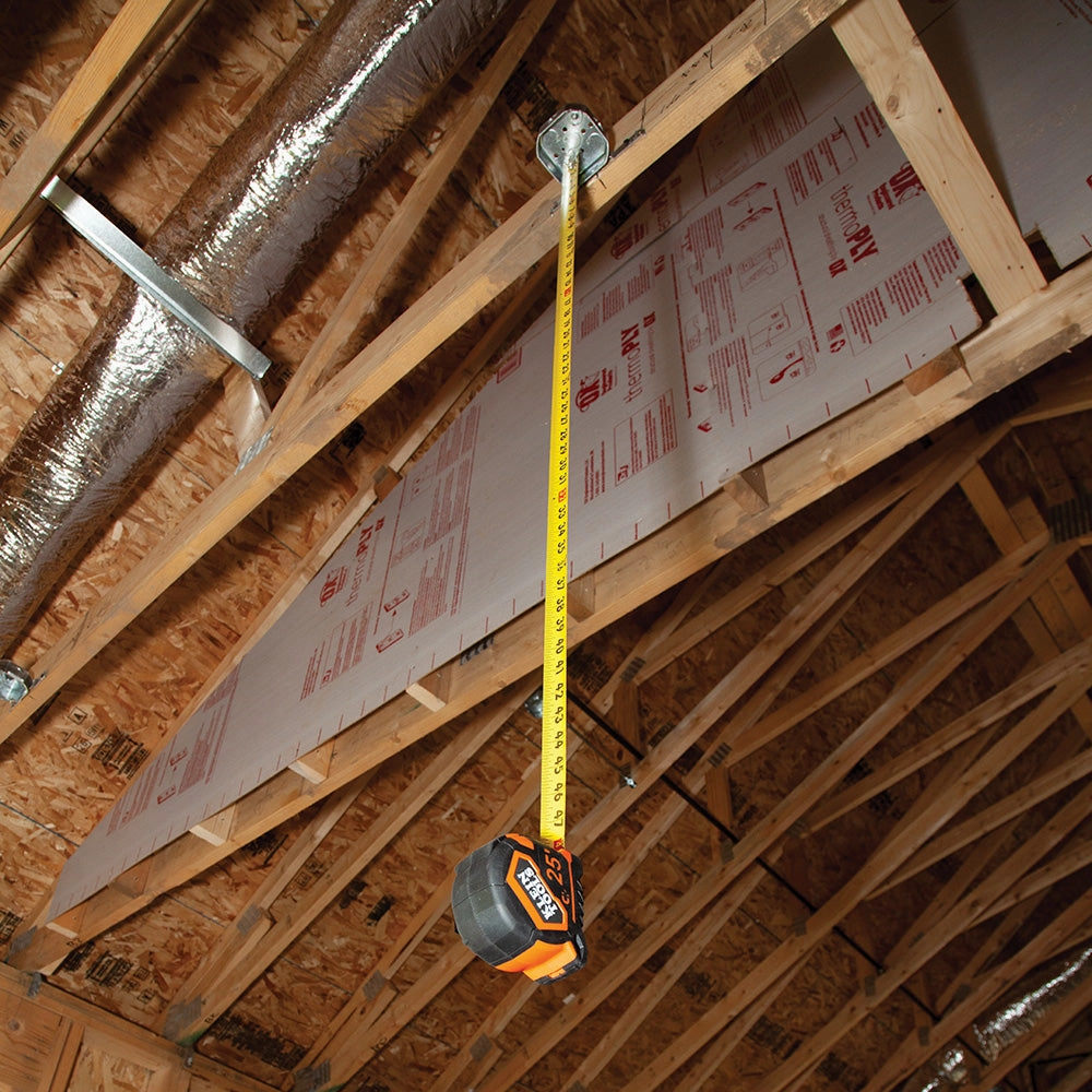 Klein Tools 9375 Tape Measure, 7.5-Meter Magnetic Double-Hook