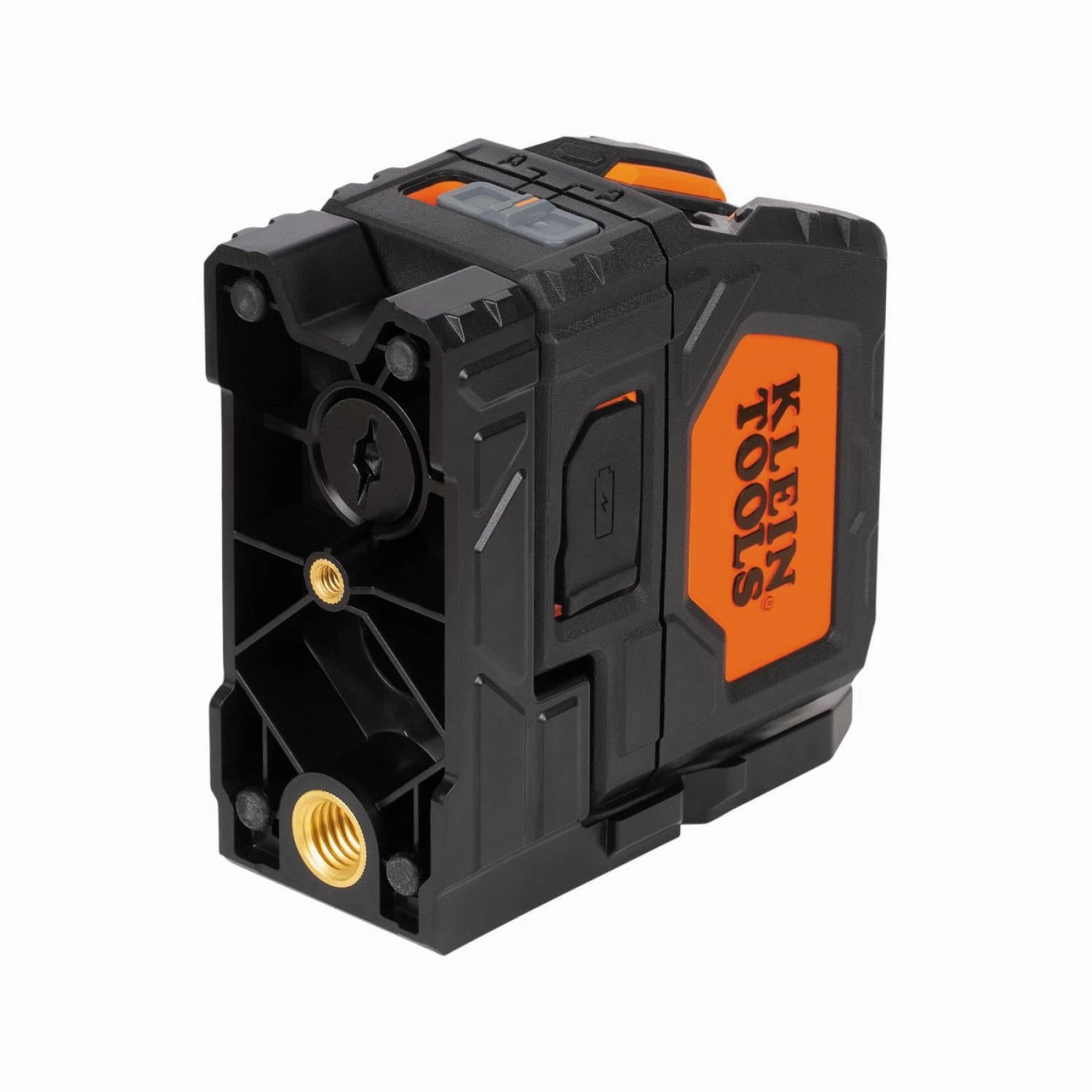 Klein Tools 93LCLGR Rechargeable Self-Leveling Green Cross-Line Laser Level with Red Plumb