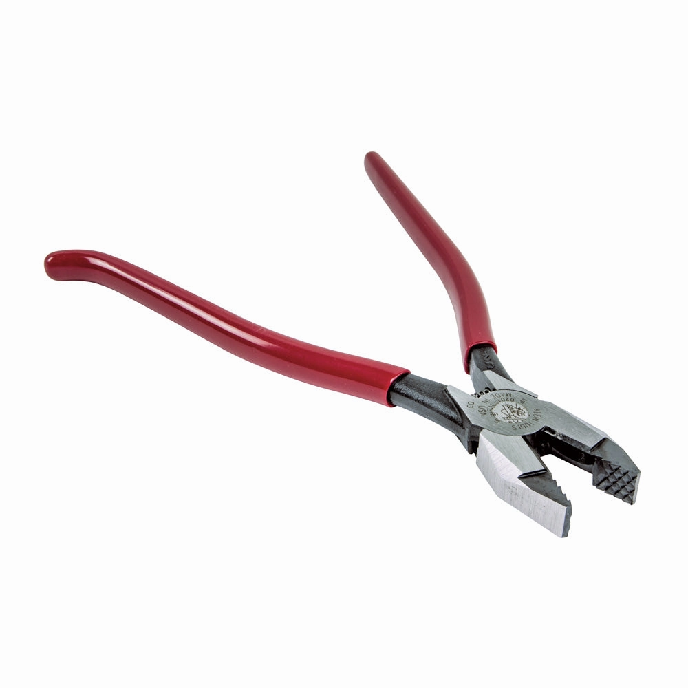 Klein Tools D201-7CSTA Ironworker's Pliers, Aggressive Knurl, 9"