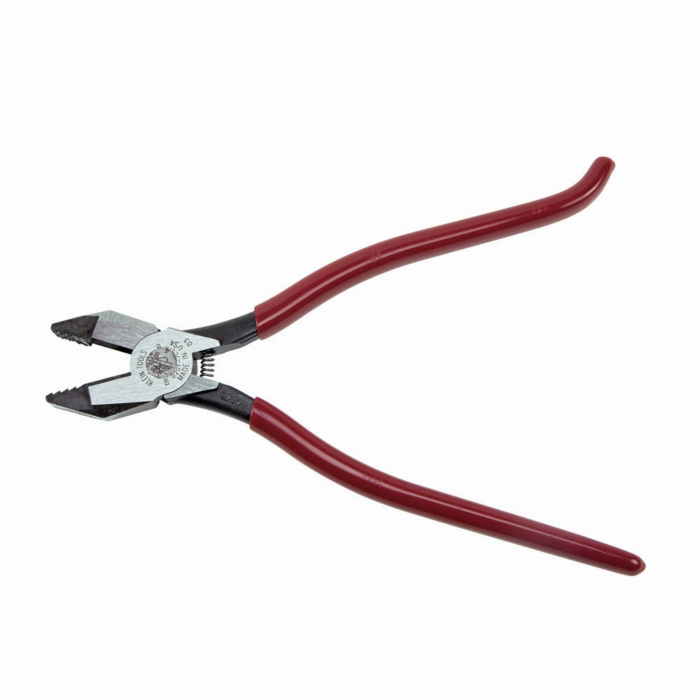 Klein Tools D201-7CSTA Ironworker's Pliers, Aggressive Knurl, 9"