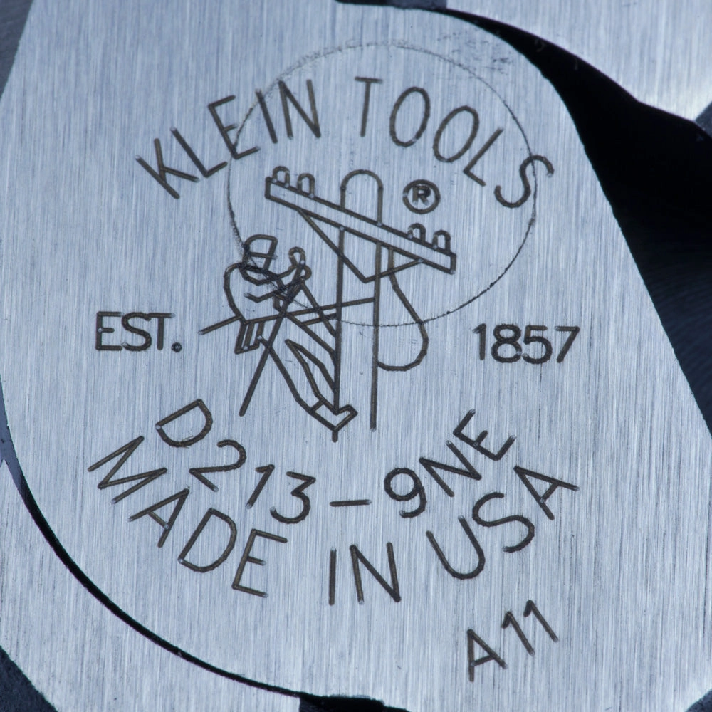Klein Tools D213-9NE High Leverage Pliers, New England Nose, 9-Inch, Side Cutters