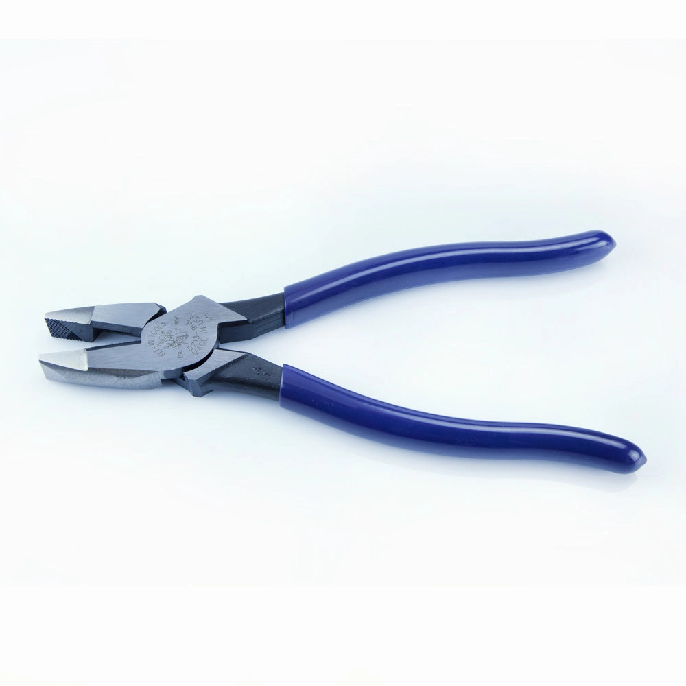 Klein Tools D213-9NE High Leverage Pliers, New England Nose, 9-Inch, Side Cutters