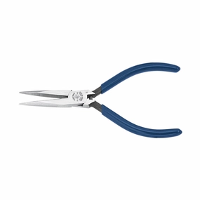 Klein Tools D327-51/2C Long-Nose Pliers, Slim, 1/16" Point Diameter, 5"