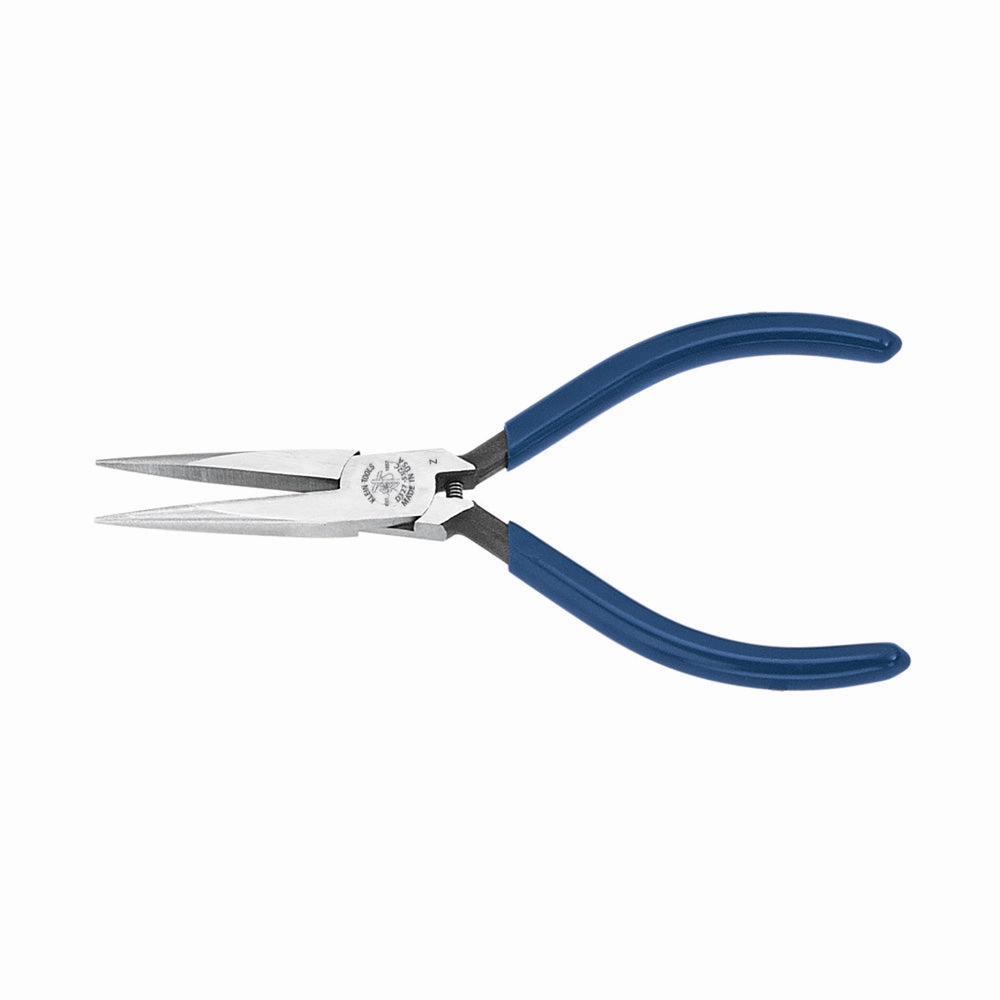 Klein Tools D327-51/2C Long-Nose Pliers, Slim, 1/16" Point Diameter, 5"