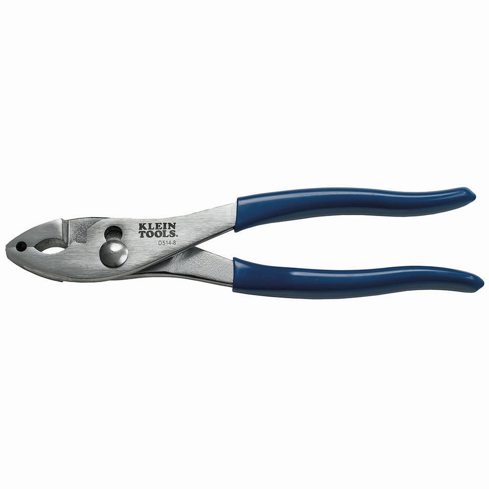 Klein Tools D514-8 Slip-Joint Pliers, Hose Clamp, 8"