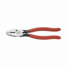 Klein Tools HD213-9NETH Lineman's Pliers Bolt Thread-Holding, 9"