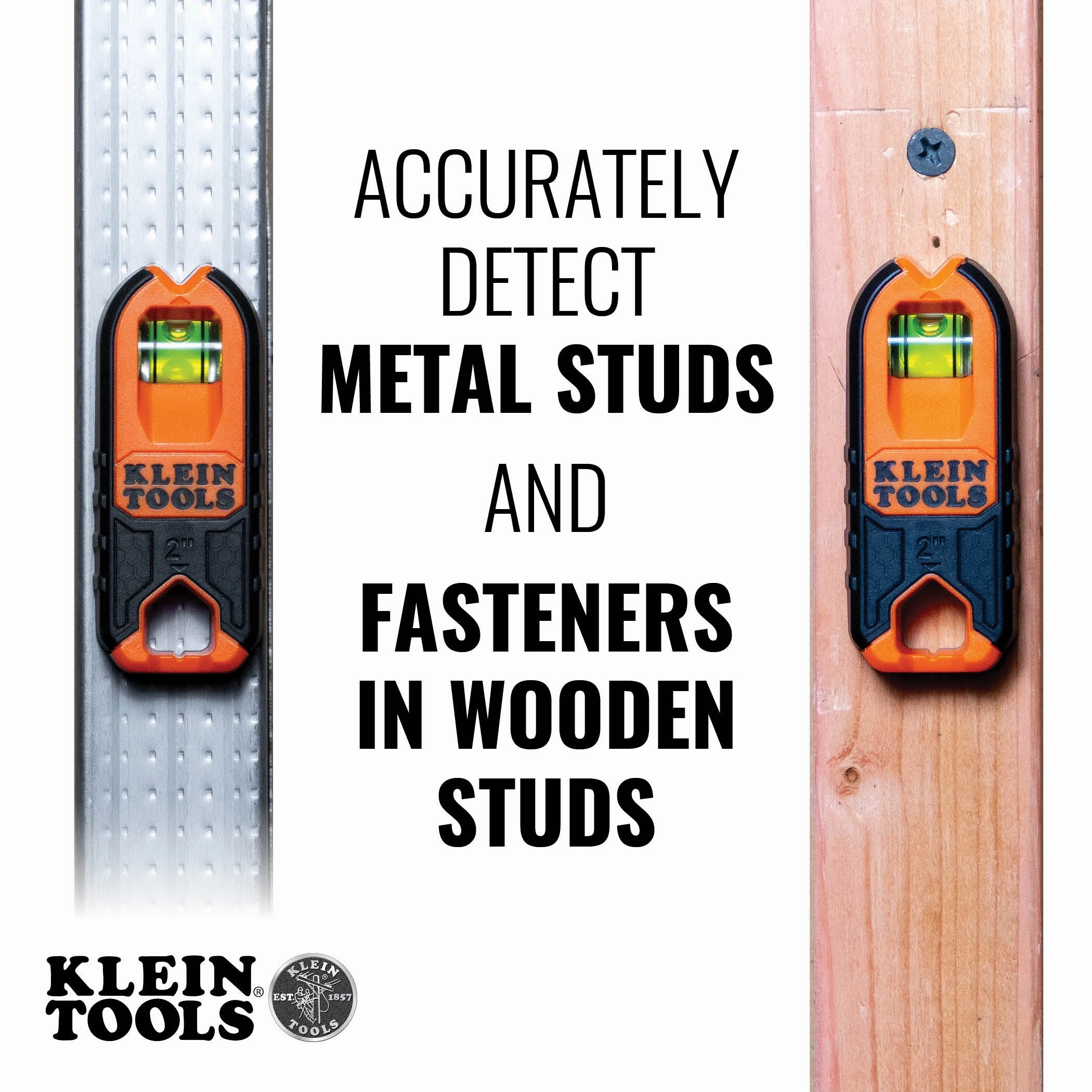 Klein Tools MSF1002 Magnetic Stud Finder, 2 Pack