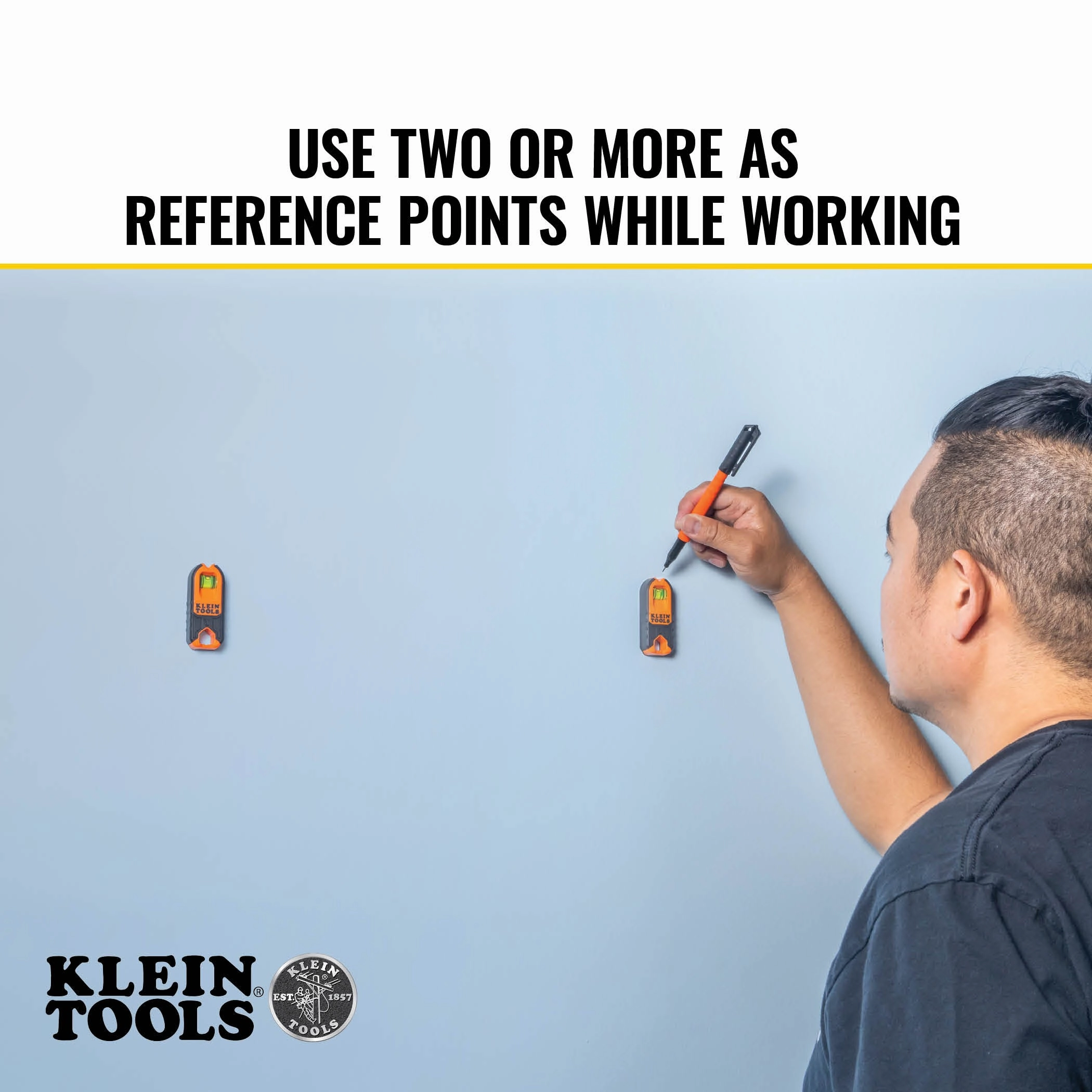 Klein Tools MSF1002 Magnetic Stud Finder, 2 Pack