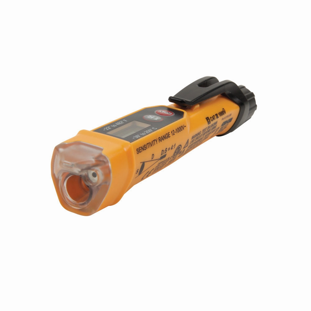 Klein Tools NCVT-4IR Non-Contact Voltage Tester with Infrared Thermometer Tests AC Voltage and IR Temperature