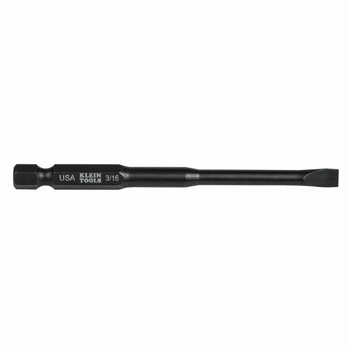 Klein Tools SL316355 Slotted Driver, 3 1/2" x 3/16", 5-Pack