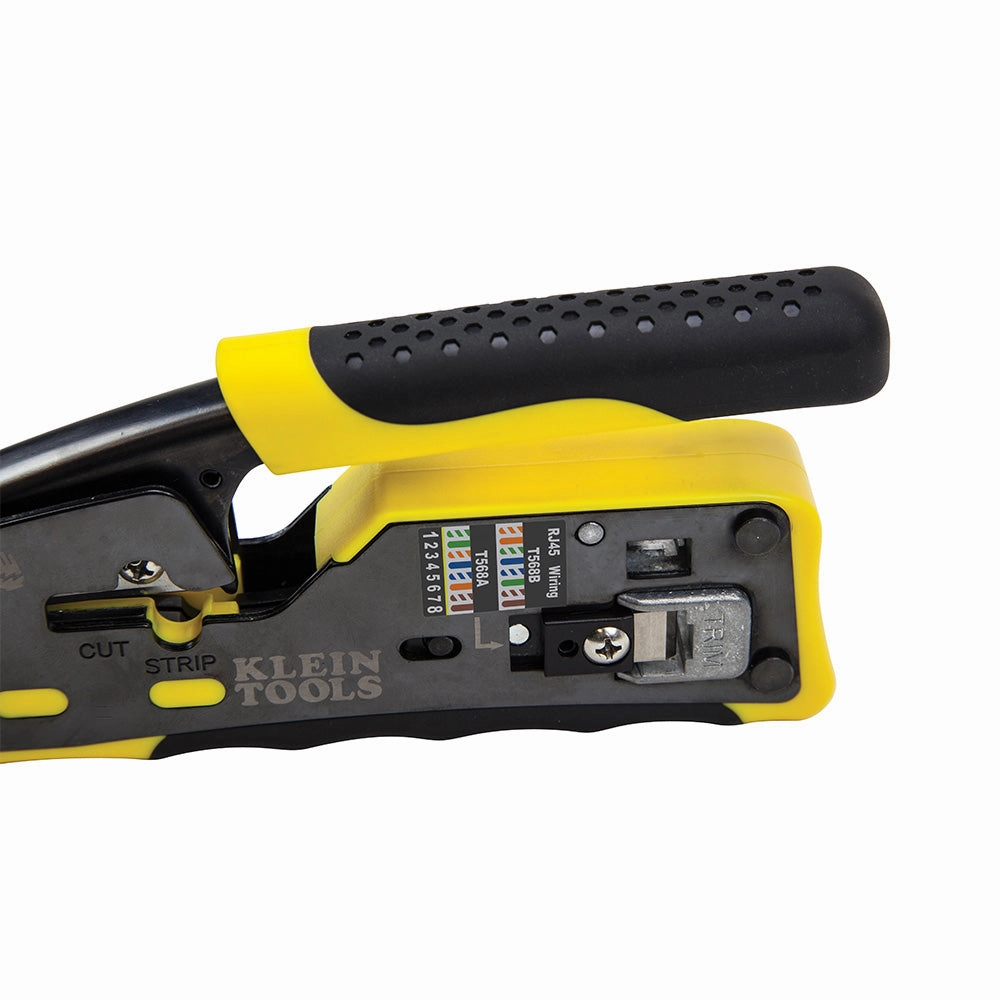 Klein Tools VDV226-110 Ratcheting Pass-Thru Modular Crimper