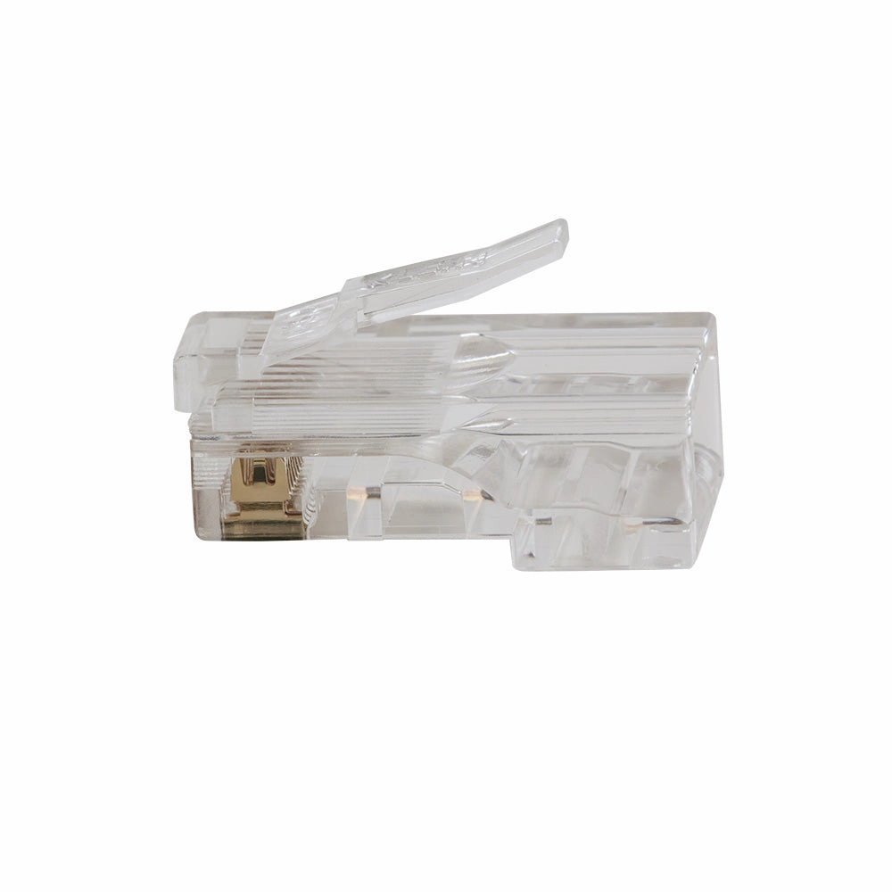 Klein Tools VDV826-703 Pass-Thru Modular Data Plug, CAT6, 50-Pack