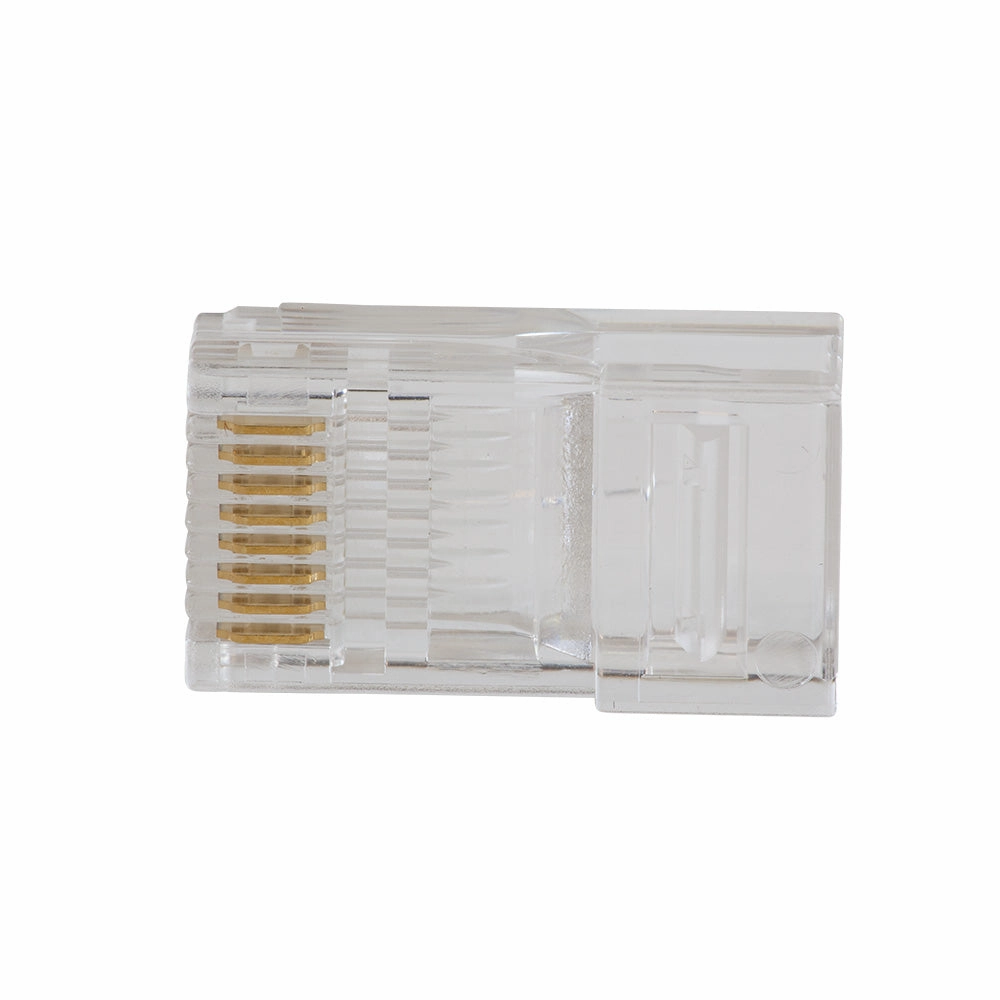 Klein Tools VDV826-703 Pass-Thru Modular Data Plug, CAT6, 50-Pack