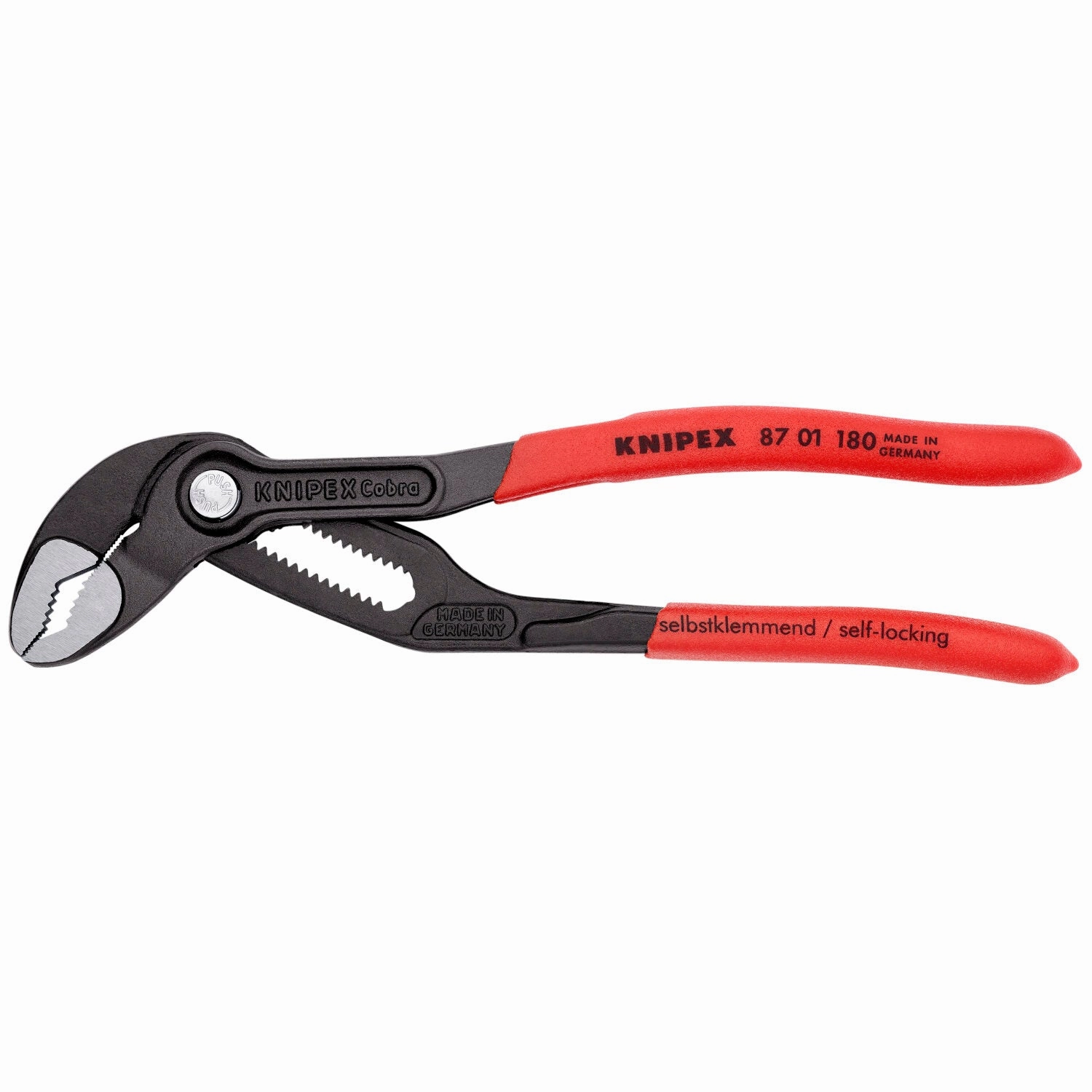 Knipex 87 01 180 SBA 7 1/4" Cobra Water Pump Pliers