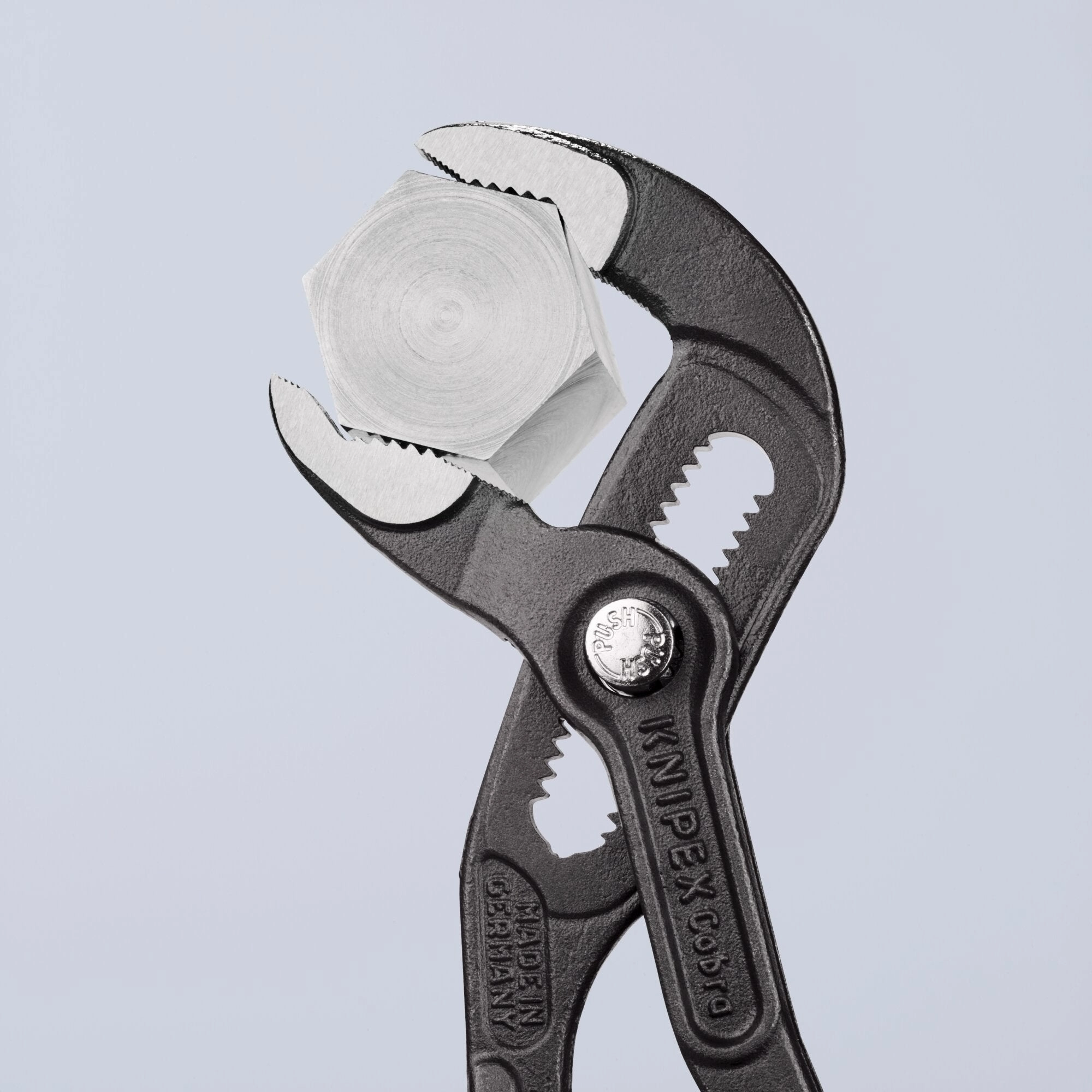 Knipex 87 02 180 T BKA 7 1/4" Cobra Water Pump Pliers-Tethered Attachment