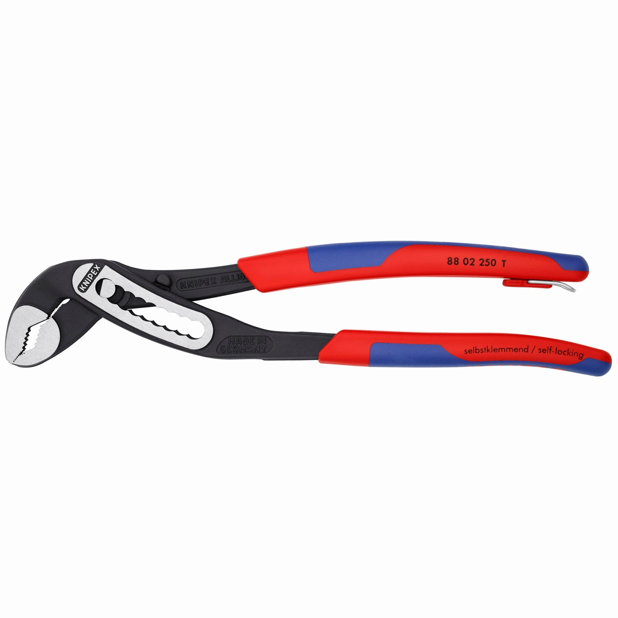 Knipex 88 02 250 T BKA 10" Alligator Water Pump Pliers-Tethered Attachment