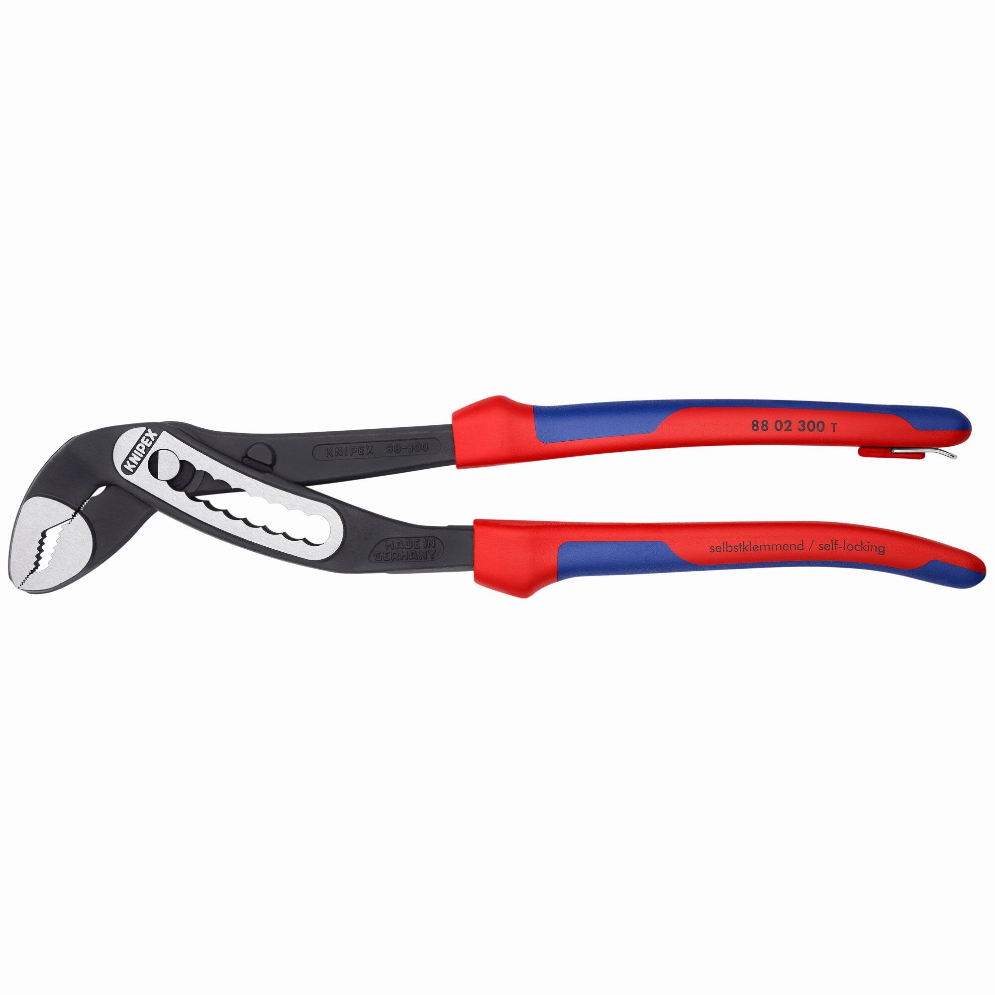 Knipex 88 02 300 T BKA 12" Alligator Water Pump Pliers-Tethered Attachment