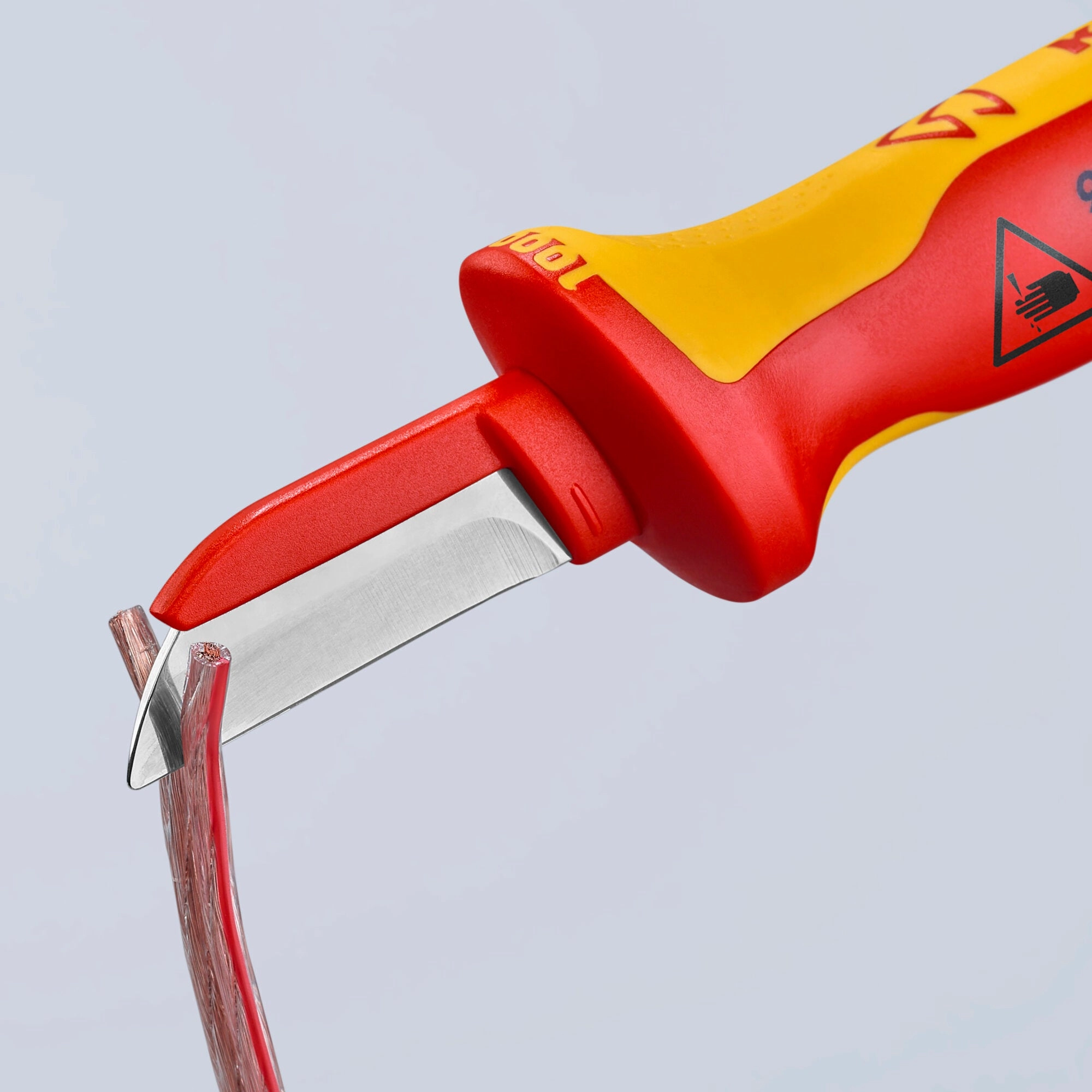 Knipex 98 54 SB 7 1/2" Cable Knife-1000V Insulated