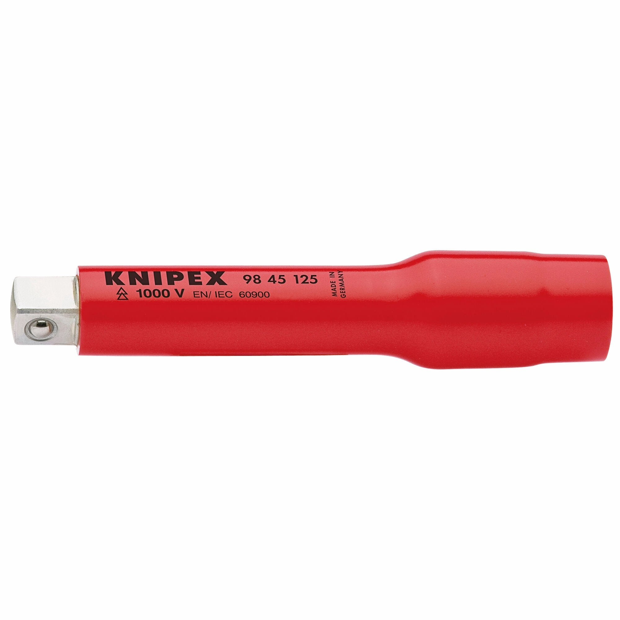 Knipex 98 99 11 S5 10 Pc Socket Set, 1/2" Drive, SAE-1000V Insulated