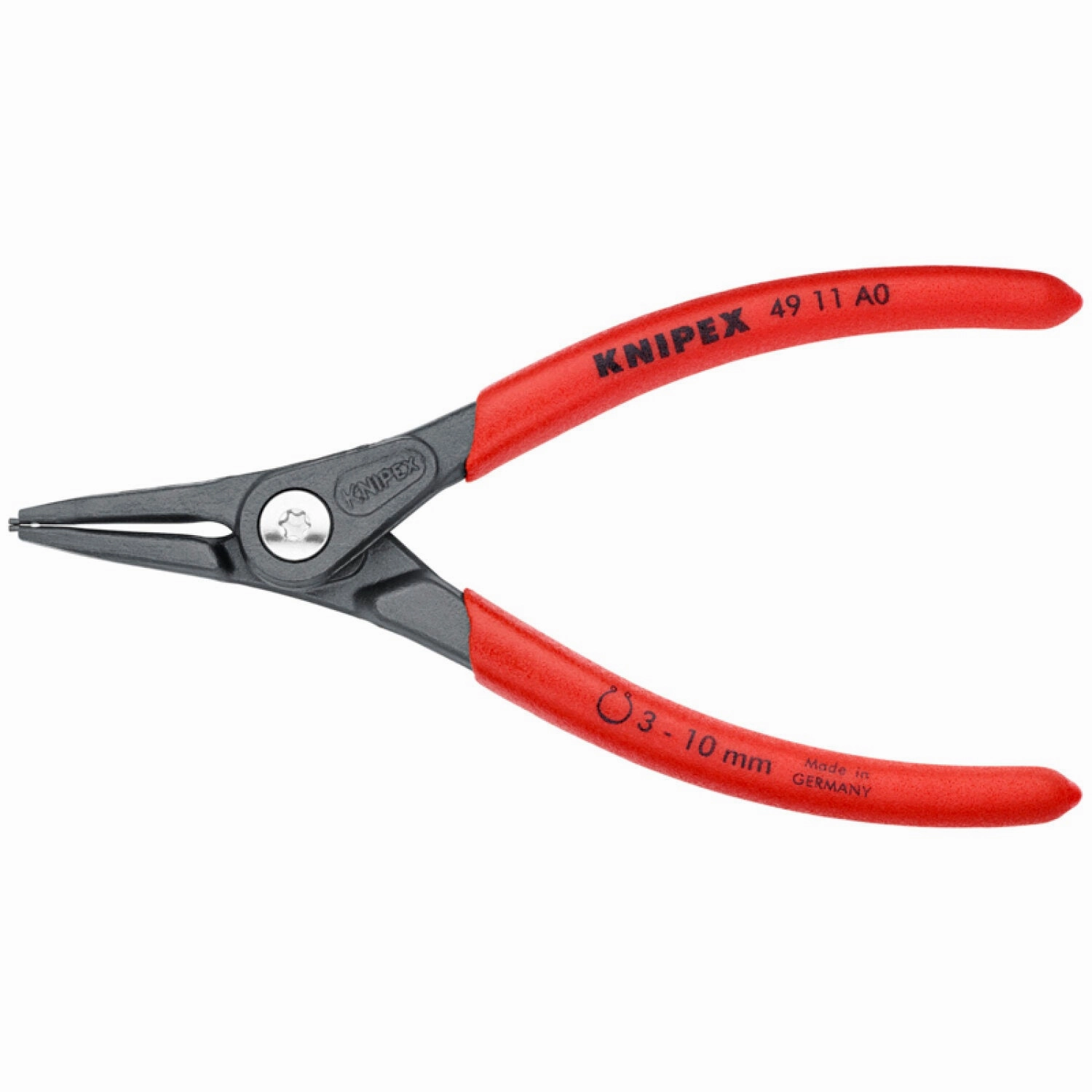 Knipex 9K 00 80 50 US 4 Pc External Precision Snap Ring Set in Tool Roll