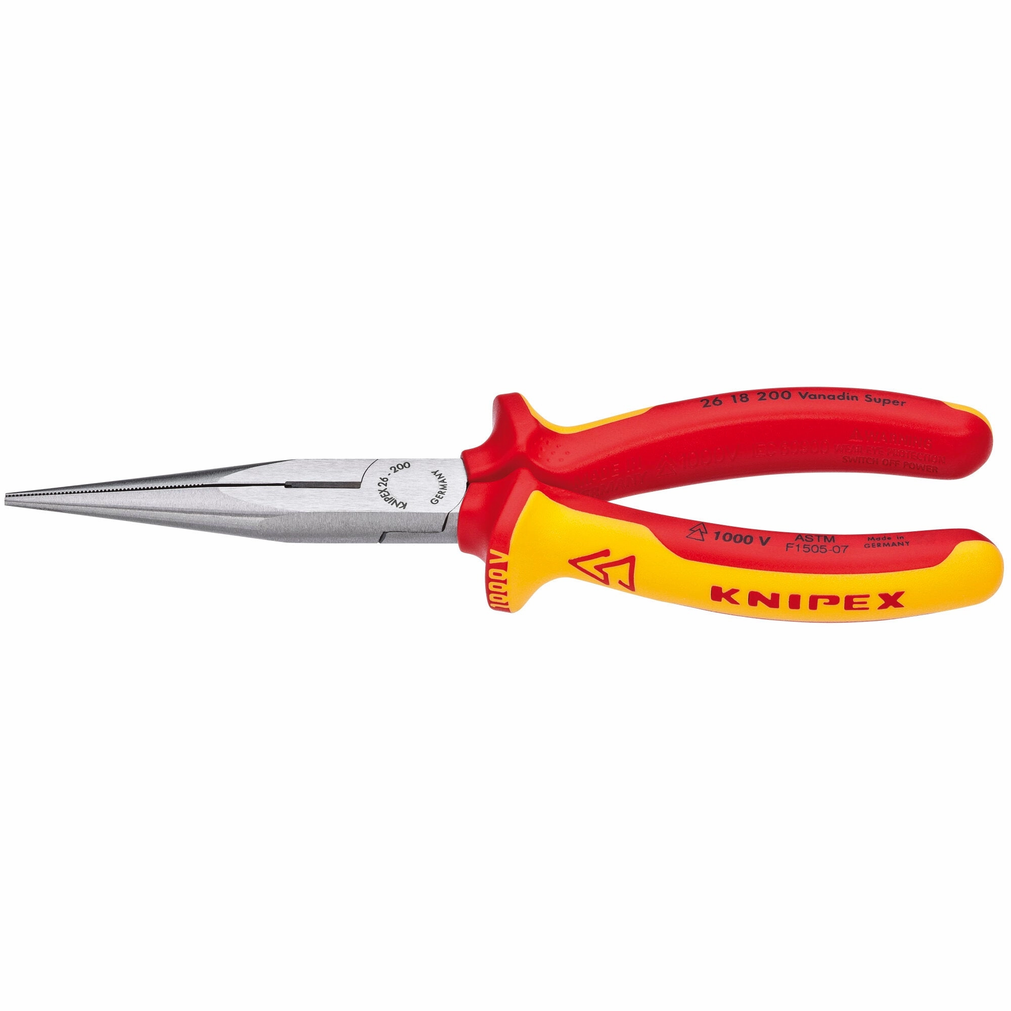Knipex 9K 98 98 25 US 7 Pc Pliers and Screwdriver Tool Set-1000V Insulated in Tool Roll