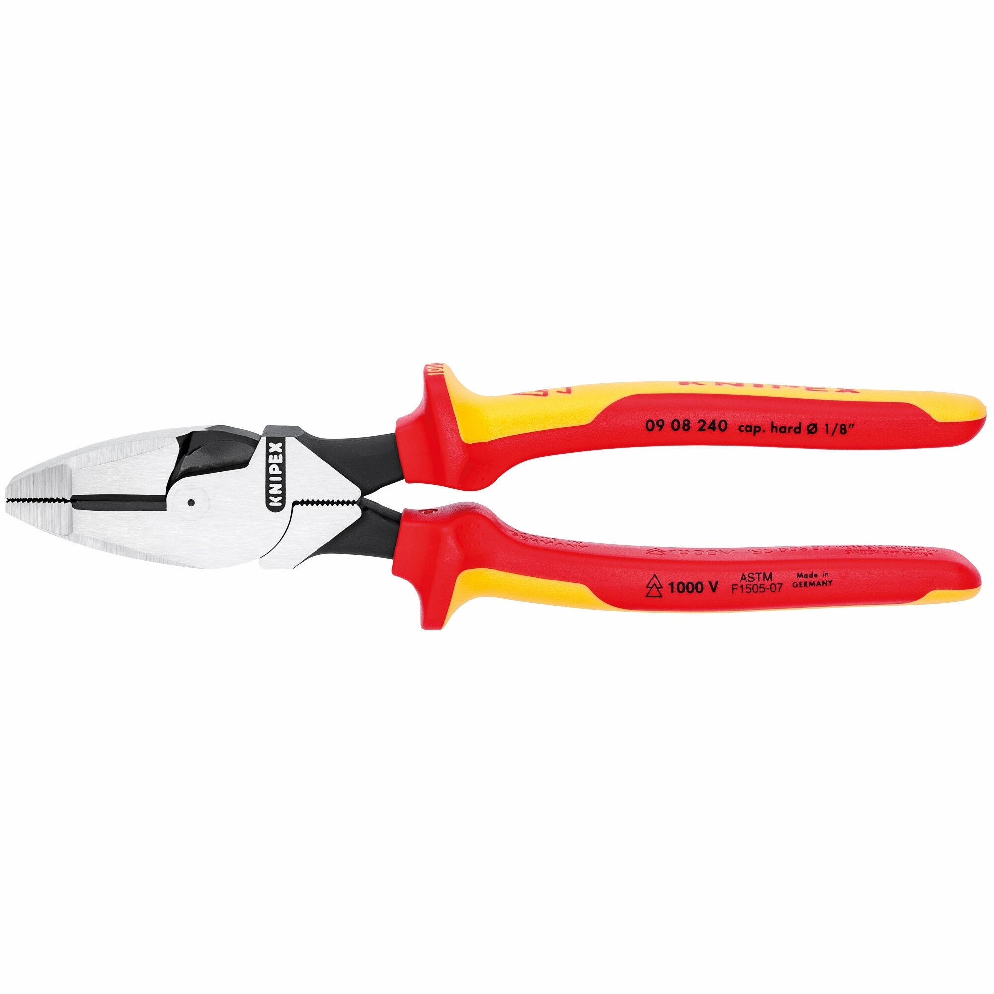 Knipex 9K 98 98 31 US 10 Pc Pliers and Screwdriver Tool Set-1000V in Hard Case