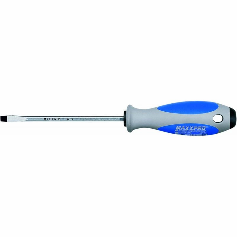 Maxxpro 9T 53102 Slotted Keyston Screwdriver 4 Inch 1/8 Inch