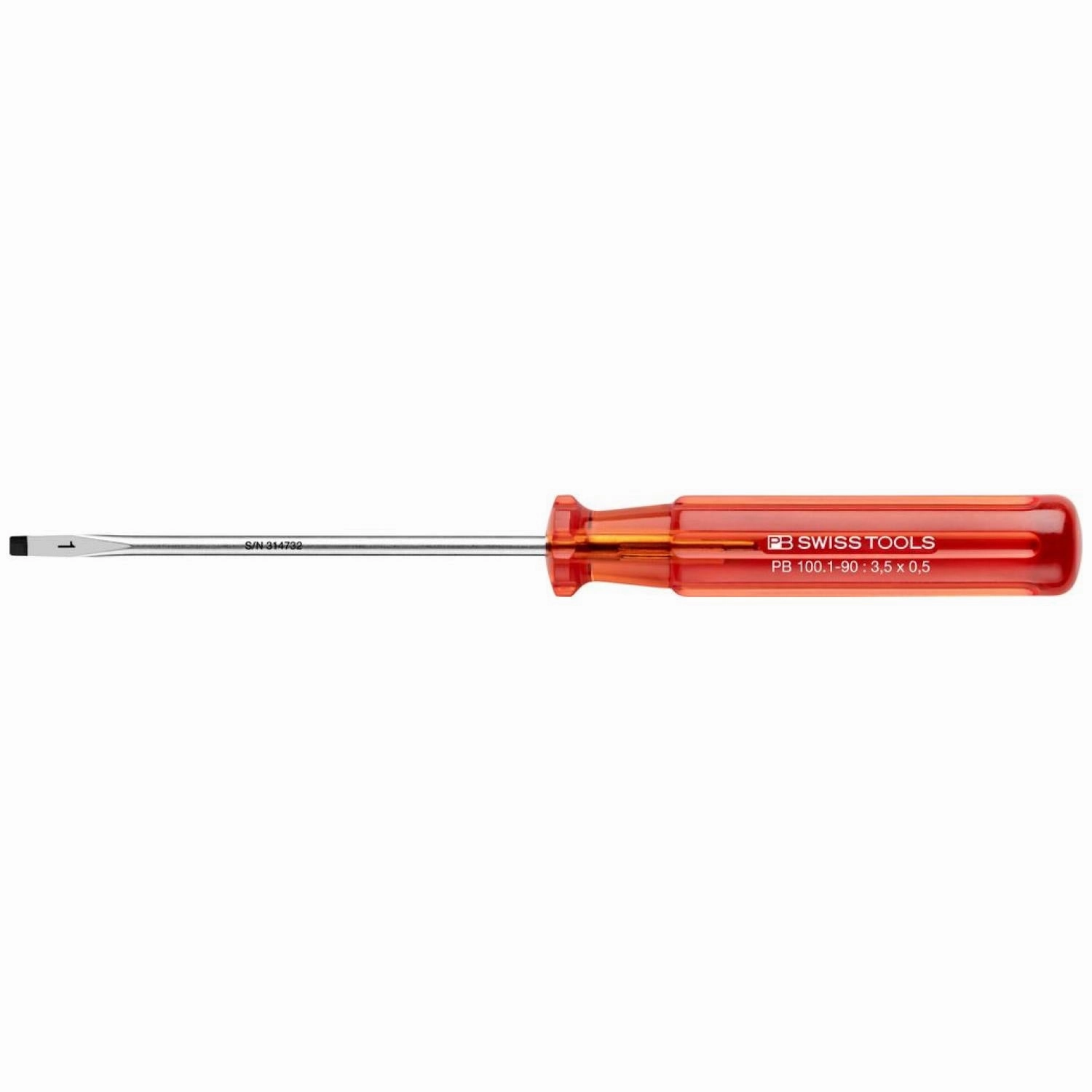PB Swiss PB 100.1-90 Slotted Classic screwdrivers, 3.5mm x 90mm