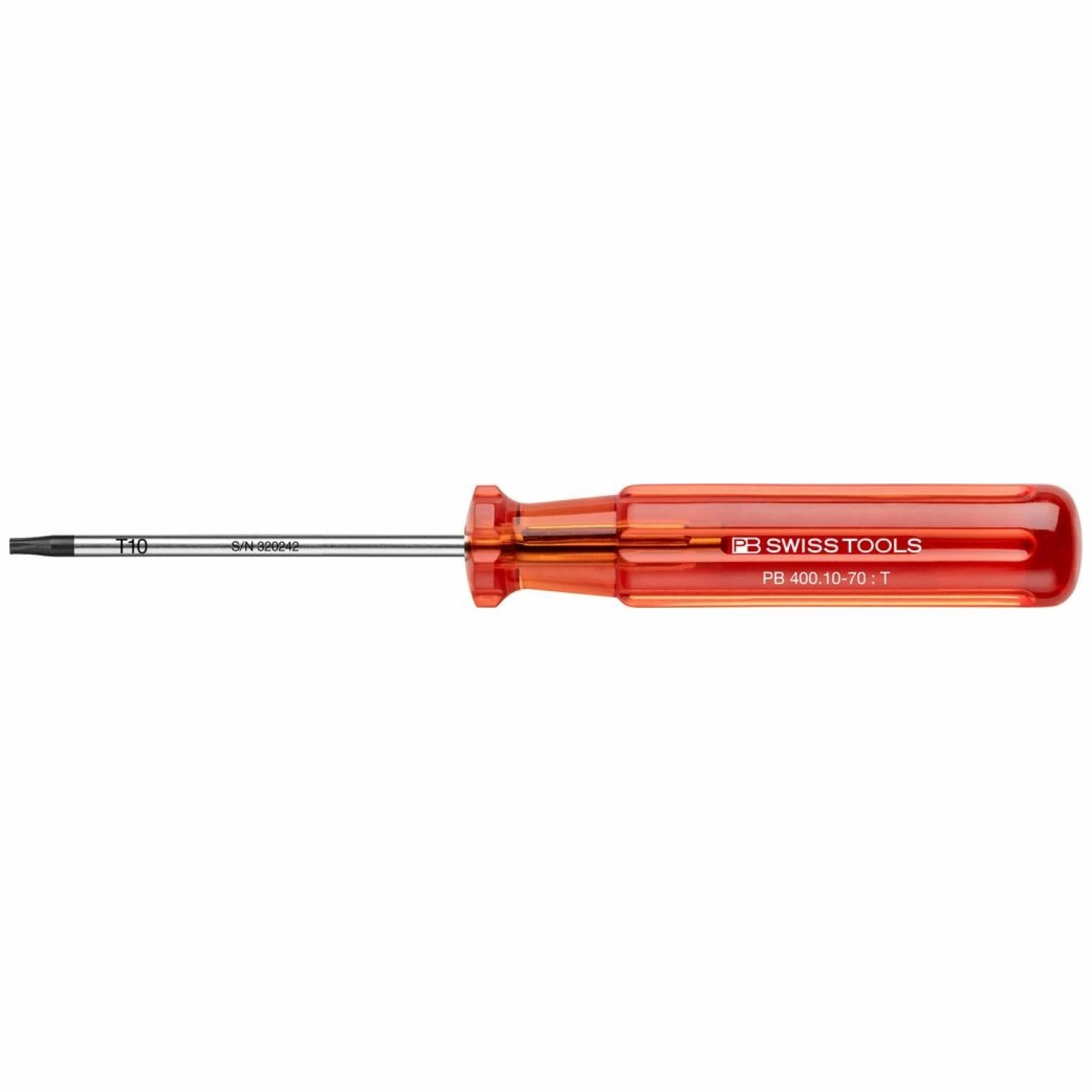 PB Swiss PB 400.10-70 Classic Screwdrivers TORX - T10 x 70mm