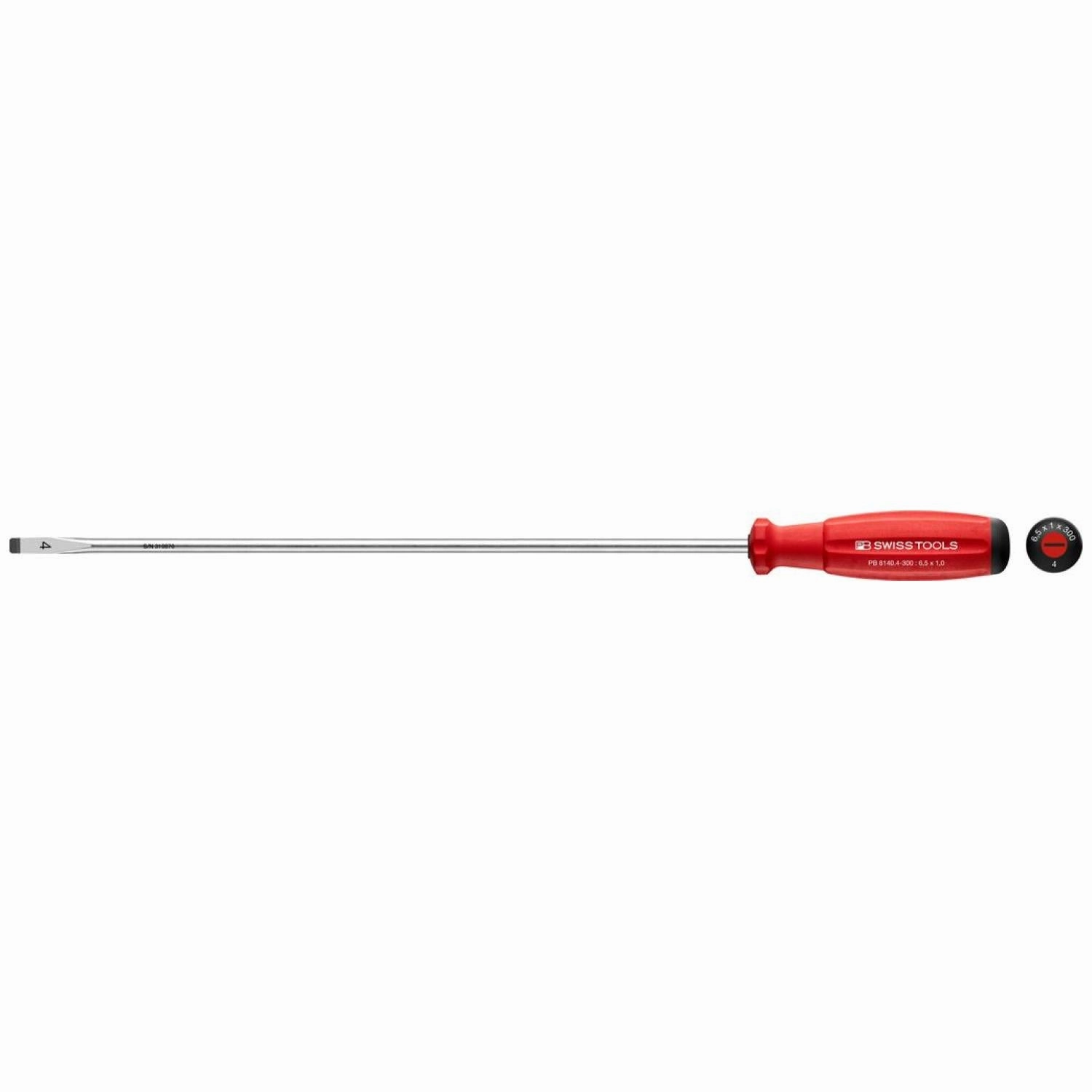 PB Swiss PB 8140.4-300 SwissGrip Screwdrivers For Slotted Screws, L - 405 mm