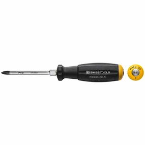 PB Swiss PB 8193.DN 2-100 Swiss Grip Screwdrivers with Hex Wrench for Phillips Screws, PH2 x 100 mm